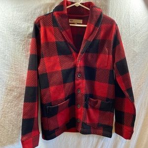 Levi’s vintage red and black buffalo check unisex jacket